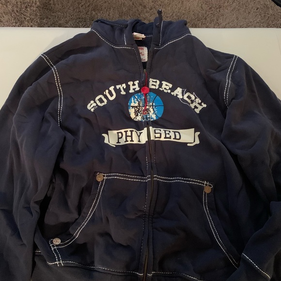 MEN TRUE RELIGION SWEATSHIRT HOODIE SIZE XL - Picture 2 of 3